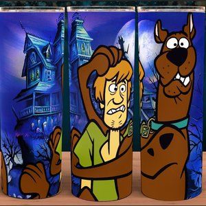 Scooby and Shaggy Halloween Tumbler 20oz